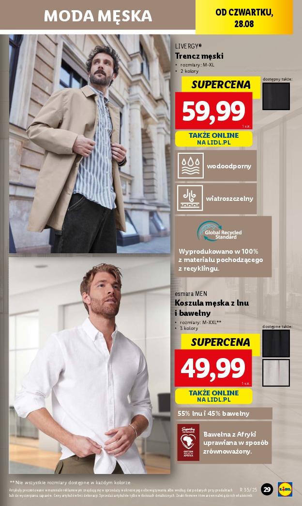 Gazetka promocyjna Lidl do 31/08/2025 str.29