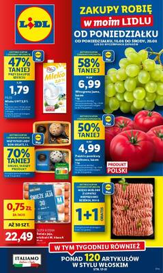Lidl gazetka - od 18/08/2025 do 20/08/2025