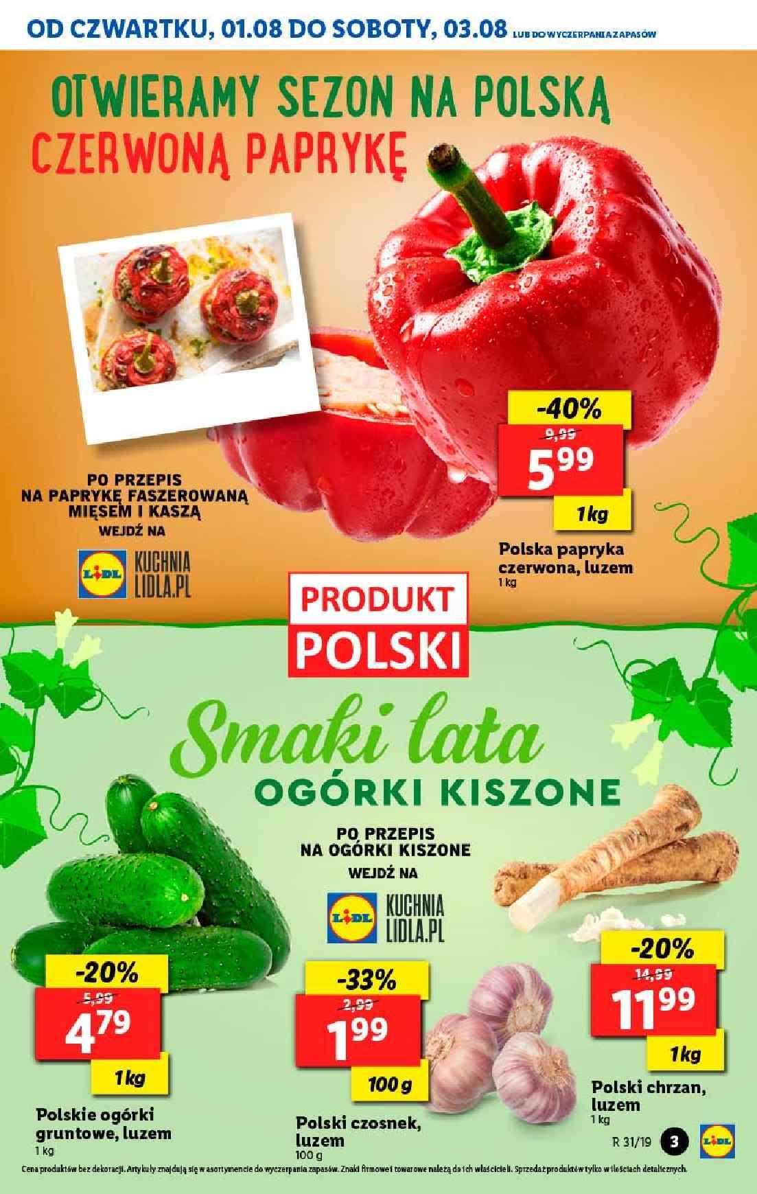 Gazetka promocyjna Lidl do 04/08/2019 str.3