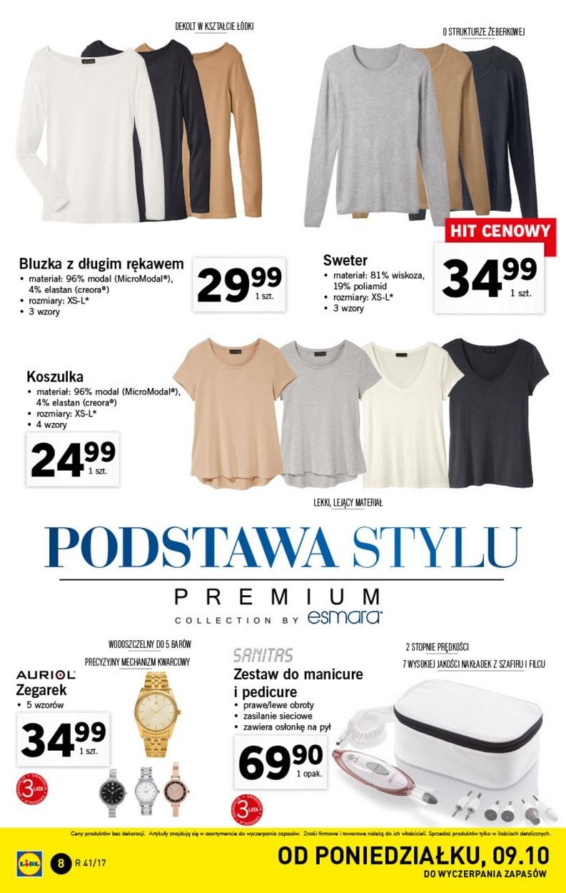 Gazetka promocyjna Lidl do 15/10/2017 str.8