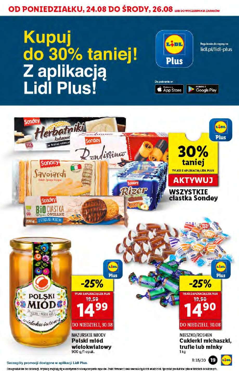 Gazetka promocyjna Lidl do 26/08/2020 str.19