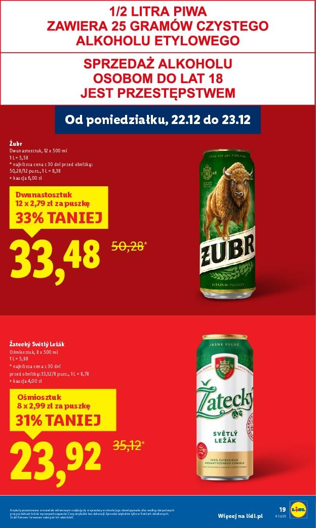 Gazetka promocyjna Lidl do 23/12/2025 str.19