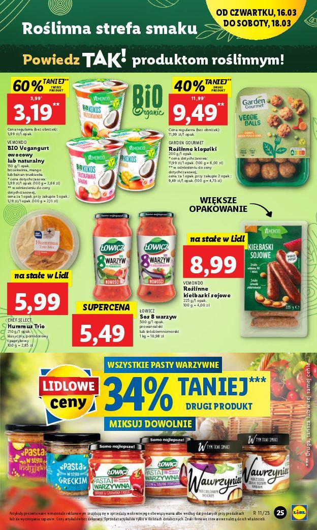 Gazetka promocyjna Lidl do 18/03/2023 str.25