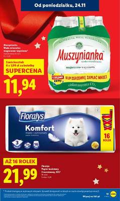 Lidl od poniedziałku