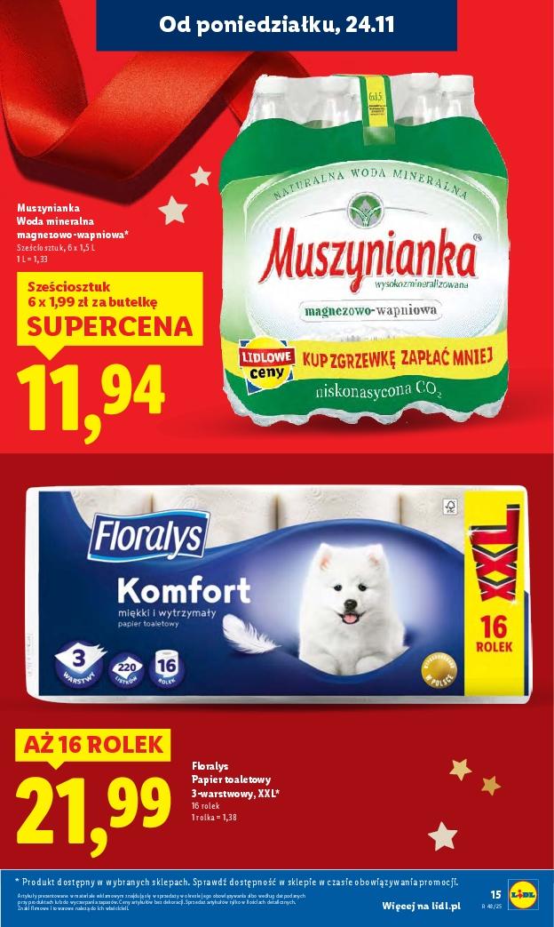 Gazetka promocyjna Lidl do 26/11/2025 str.15