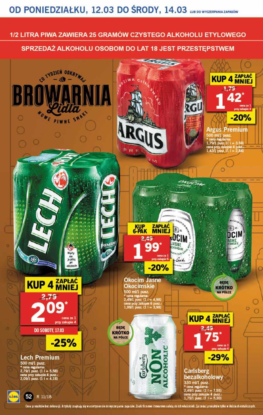 Gazetka promocyjna Lidl do 14/03/2018 str.52