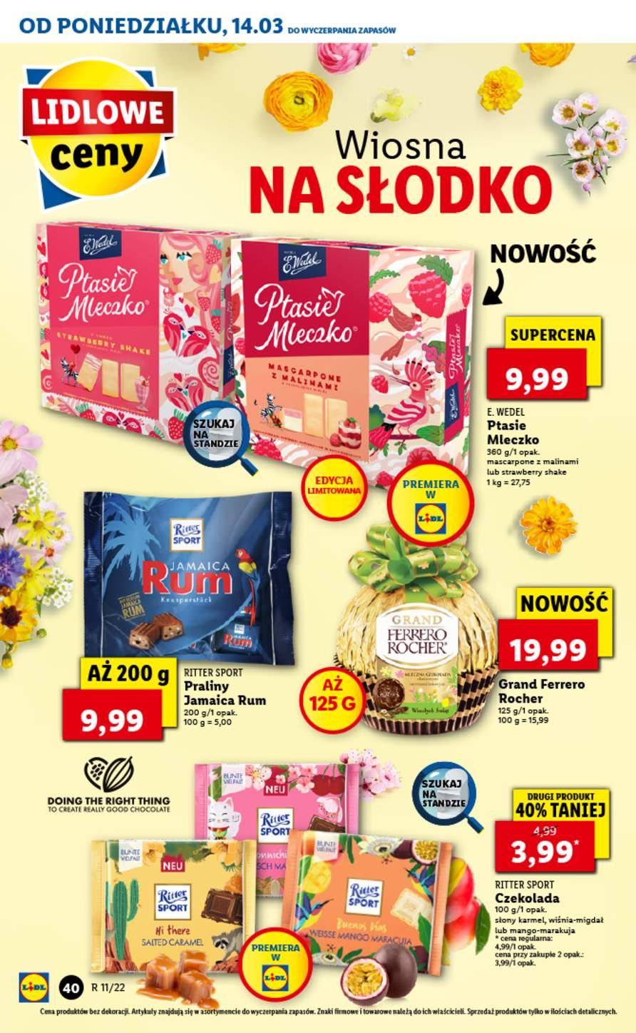 Gazetka promocyjna Lidl do 16/03/2022 str.40