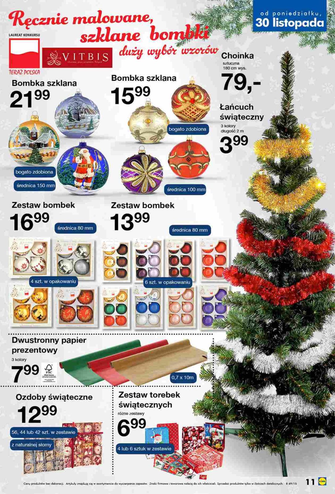 Gazetka promocyjna Lidl do 06/12/2015 str.11