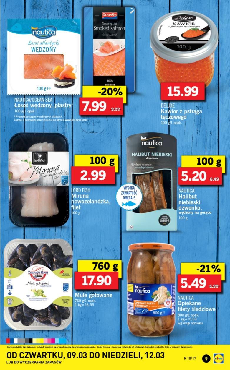 Gazetka promocyjna Lidl do 12/03/2017 str.9