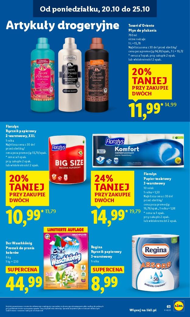 Gazetka promocyjna Lidl do 22/10/2025 str.63