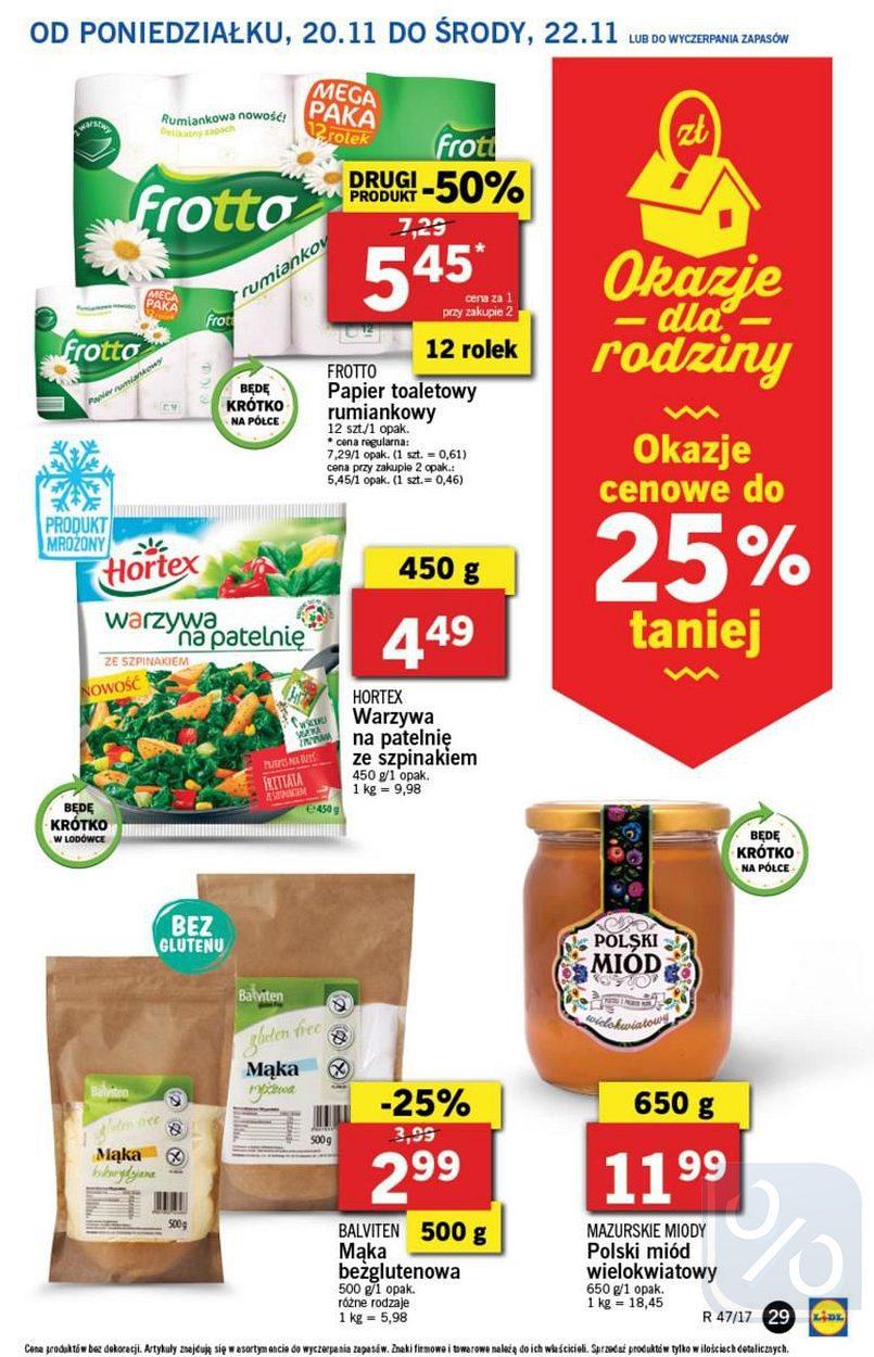 Gazetka promocyjna Lidl do 22/11/2017 str.29