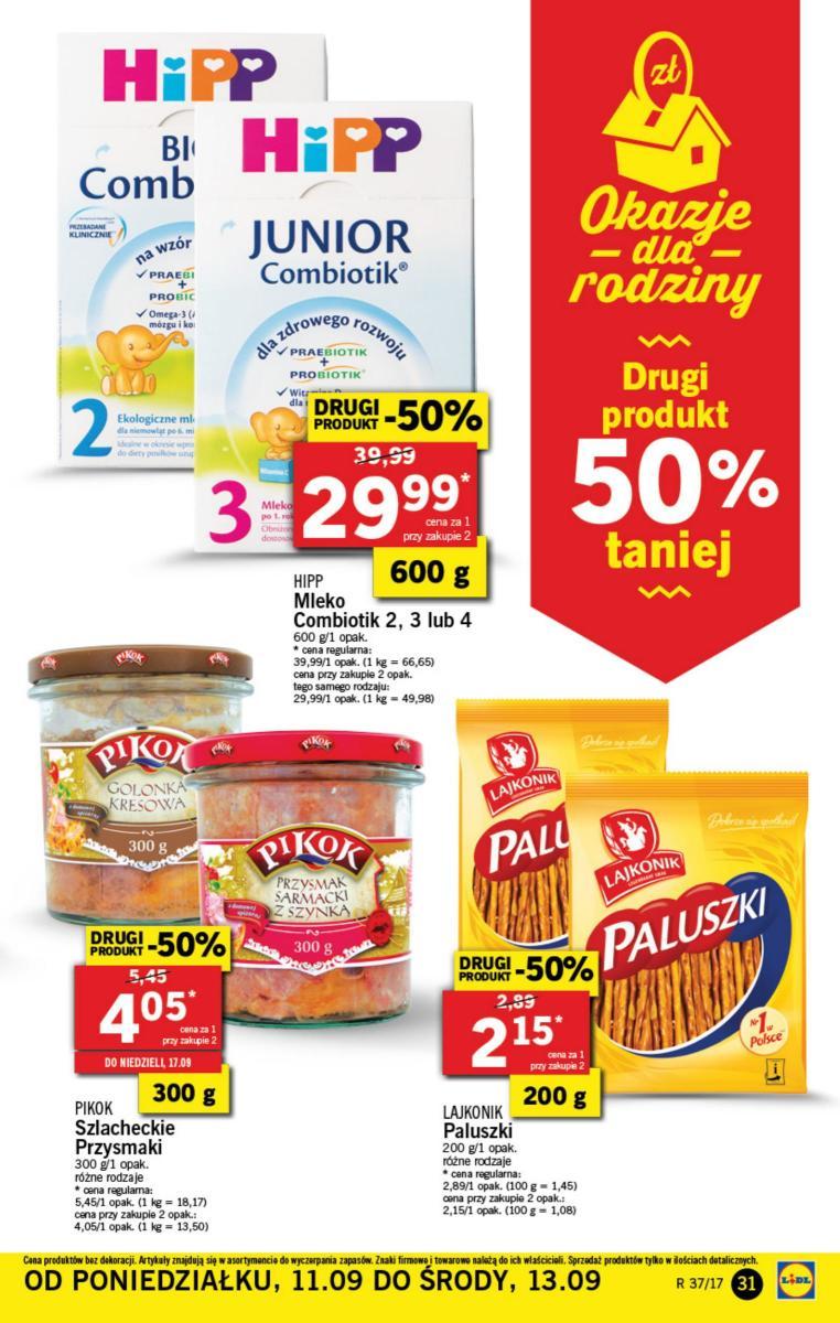 Gazetka promocyjna Lidl do 13/09/2017 str.31