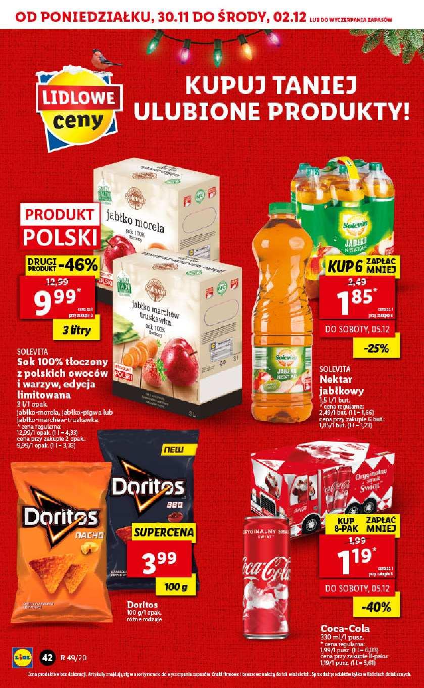 Gazetka promocyjna Lidl do 06/12/2020 str.42