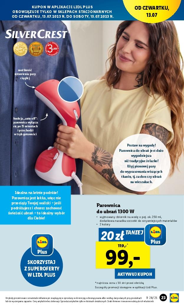 Gazetka promocyjna Lidl do 15/07/2023 str.23