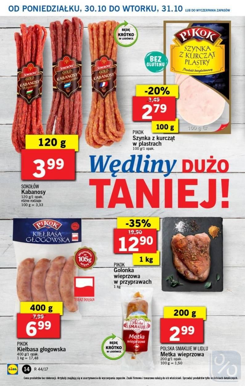 Gazetka promocyjna Lidl do 31/10/2017 str.14