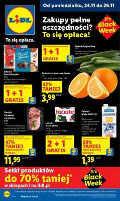 Lidl gazetka - od 24/11/2025 do 26/11/2025