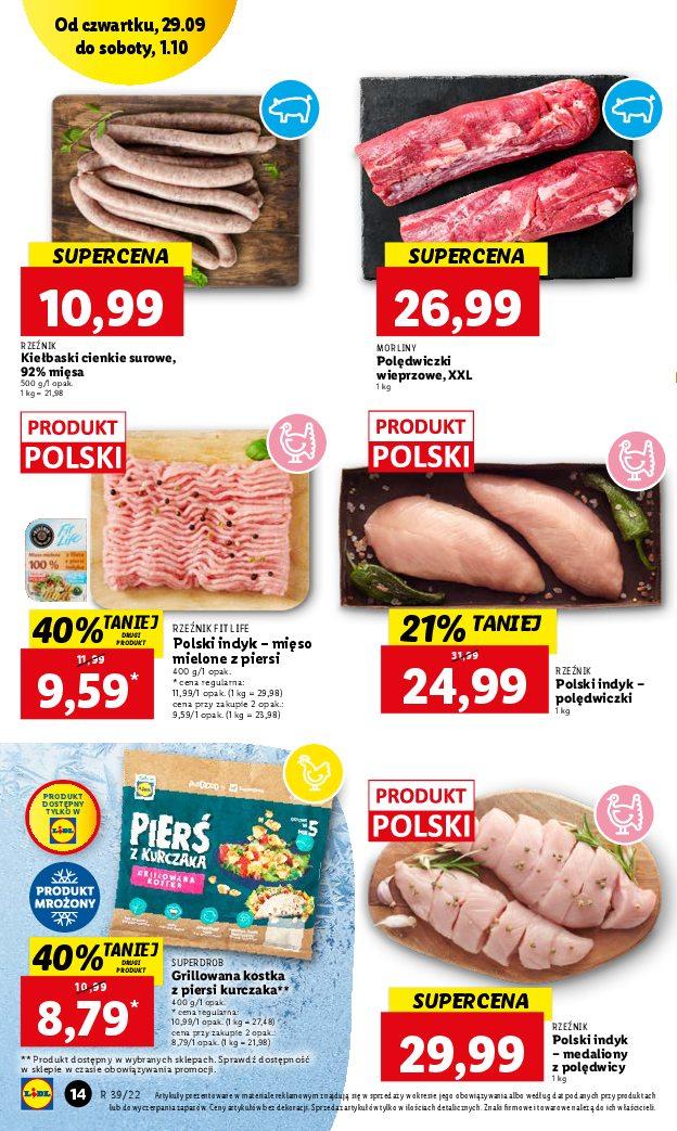 Gazetka promocyjna Lidl do 01/10/2022 str.14