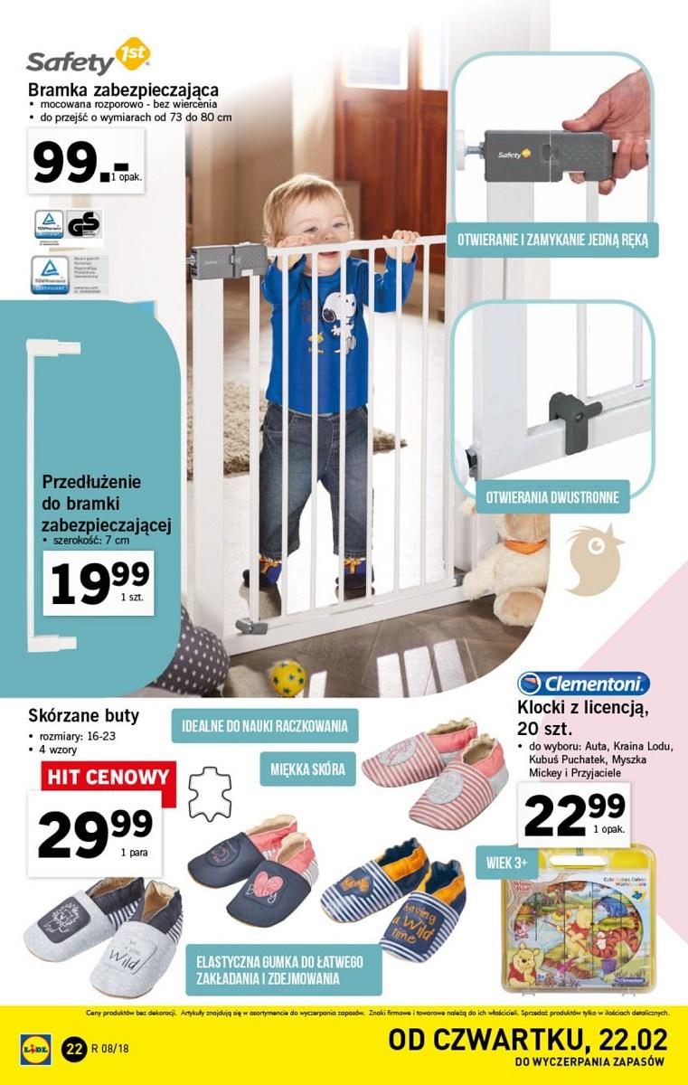 Gazetka promocyjna Lidl do 25/02/2018 str.22