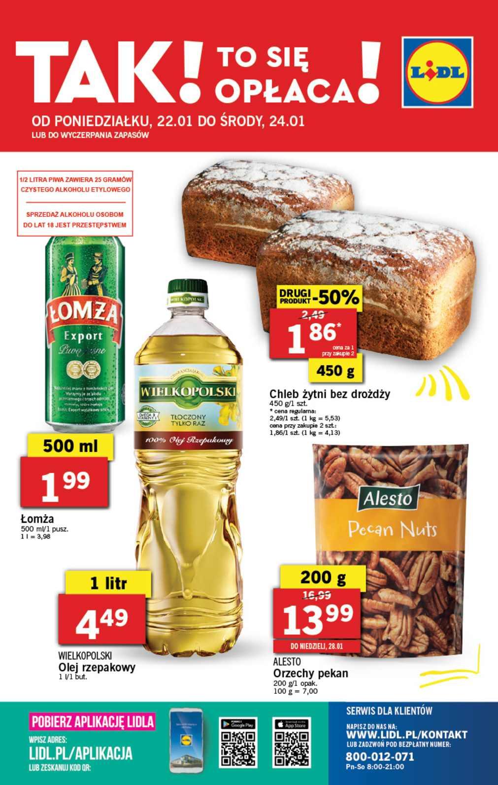 Gazetka promocyjna Lidl do 24/01/2018 str.40