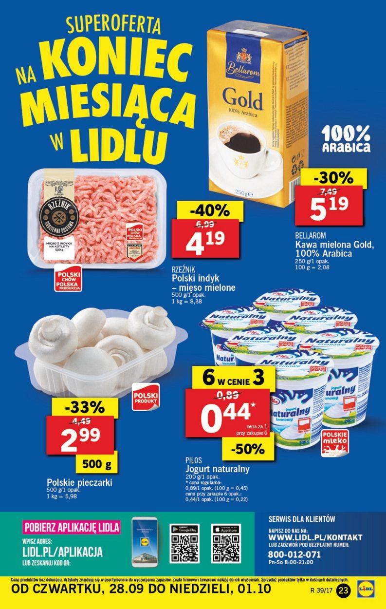 Gazetka promocyjna Lidl do 01/10/2017 str.23