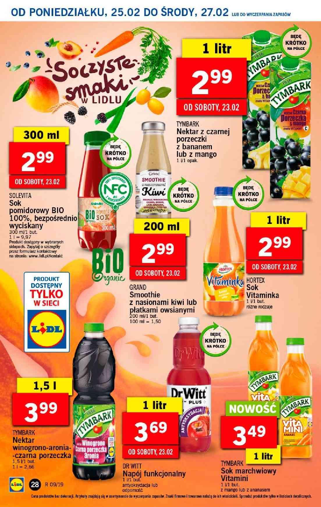 Gazetka promocyjna Lidl do 27/02/2019 str.28