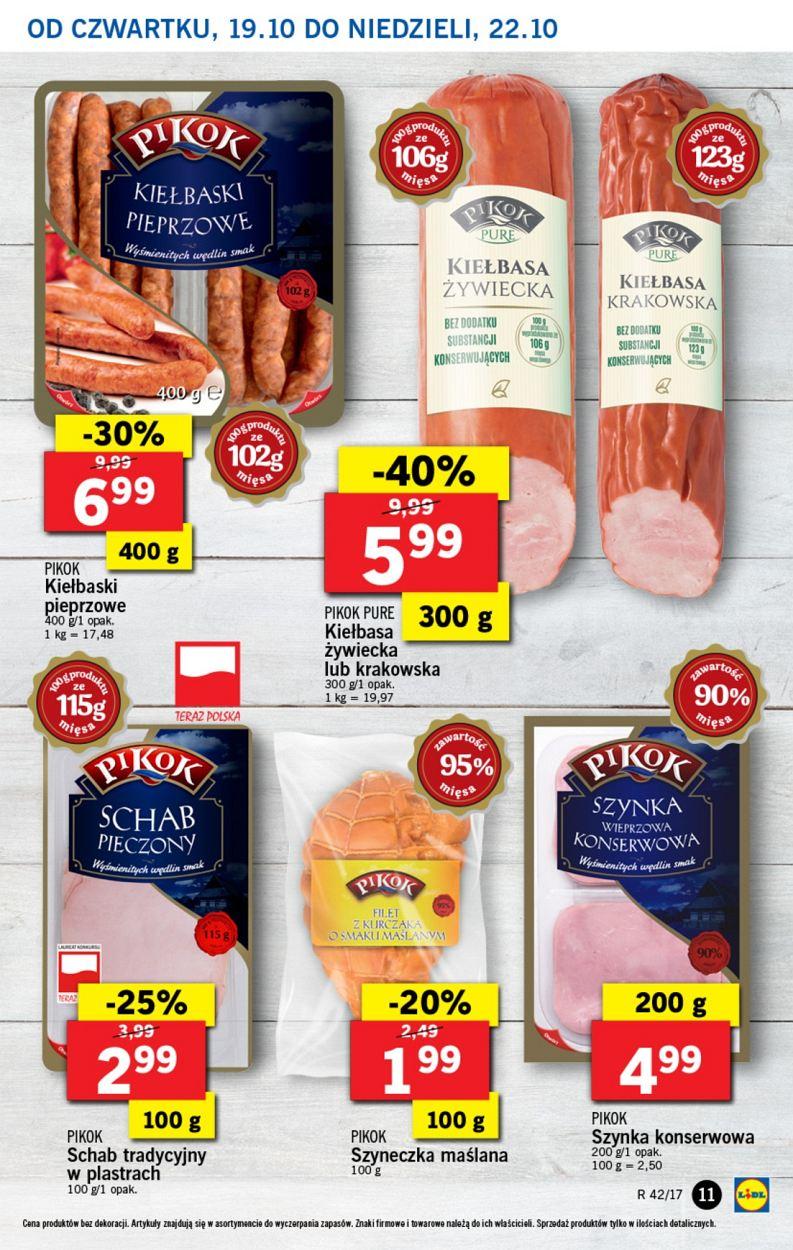 Gazetka promocyjna Lidl do 22/10/2017 str.11