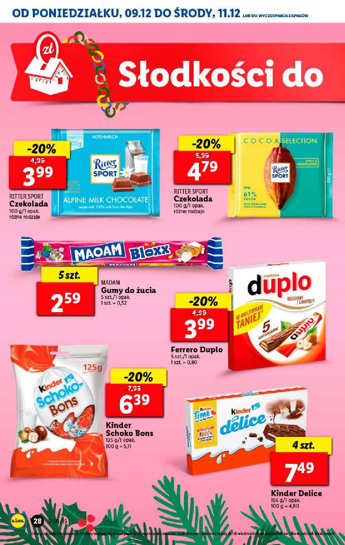 Gazetka promocyjna Lidl do 11/12/2019 str.28