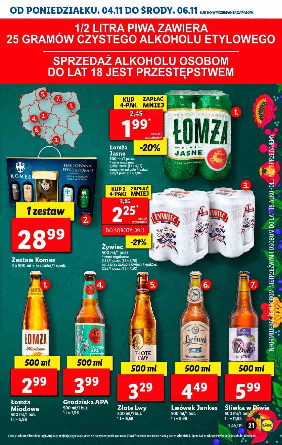 Gazetka promocyjna Lidl do 06/11/2019 str.21