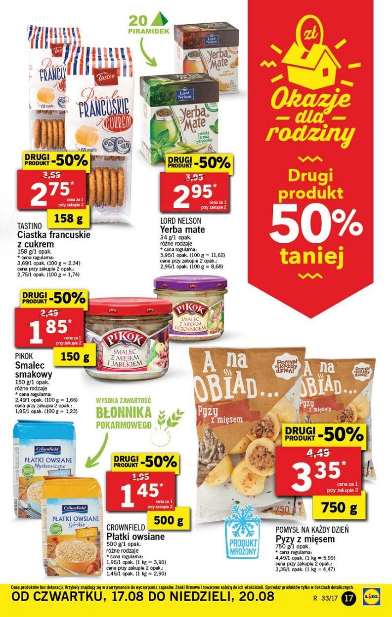 Gazetka promocyjna Lidl do 20/08/2017 str.17