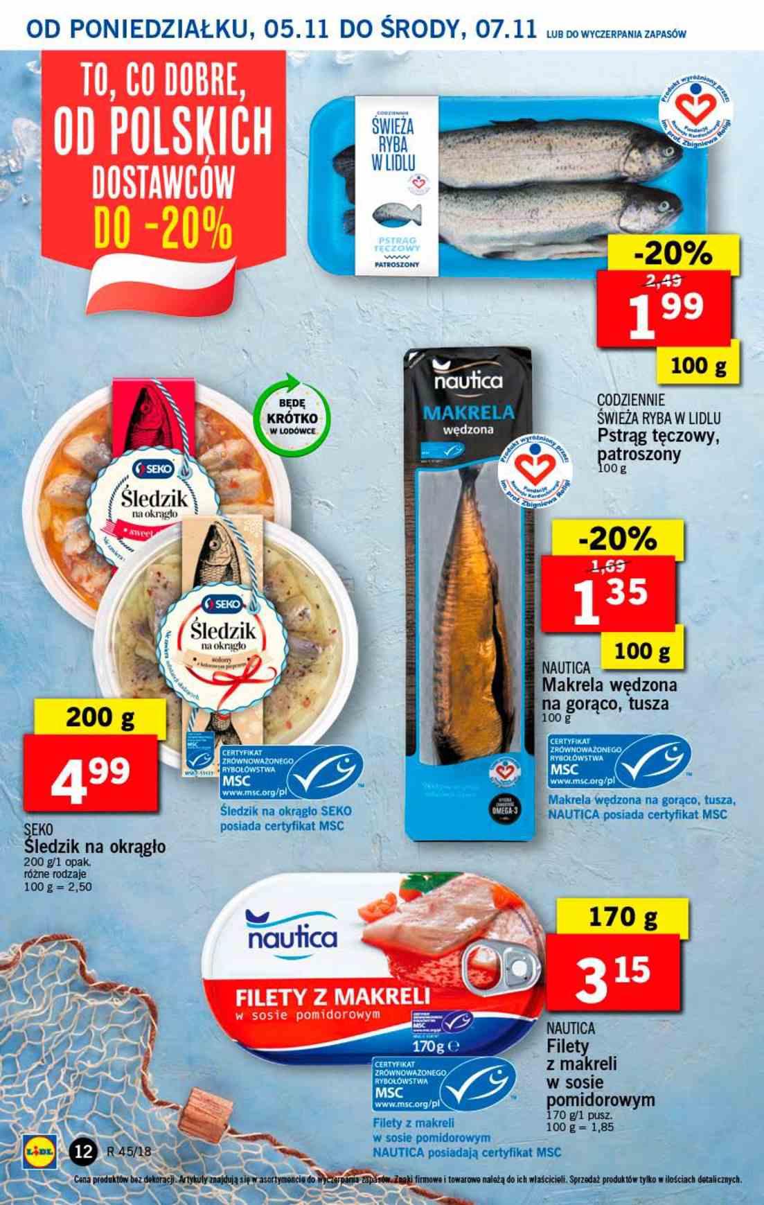 Gazetka promocyjna Lidl do 07/11/2018 str.12