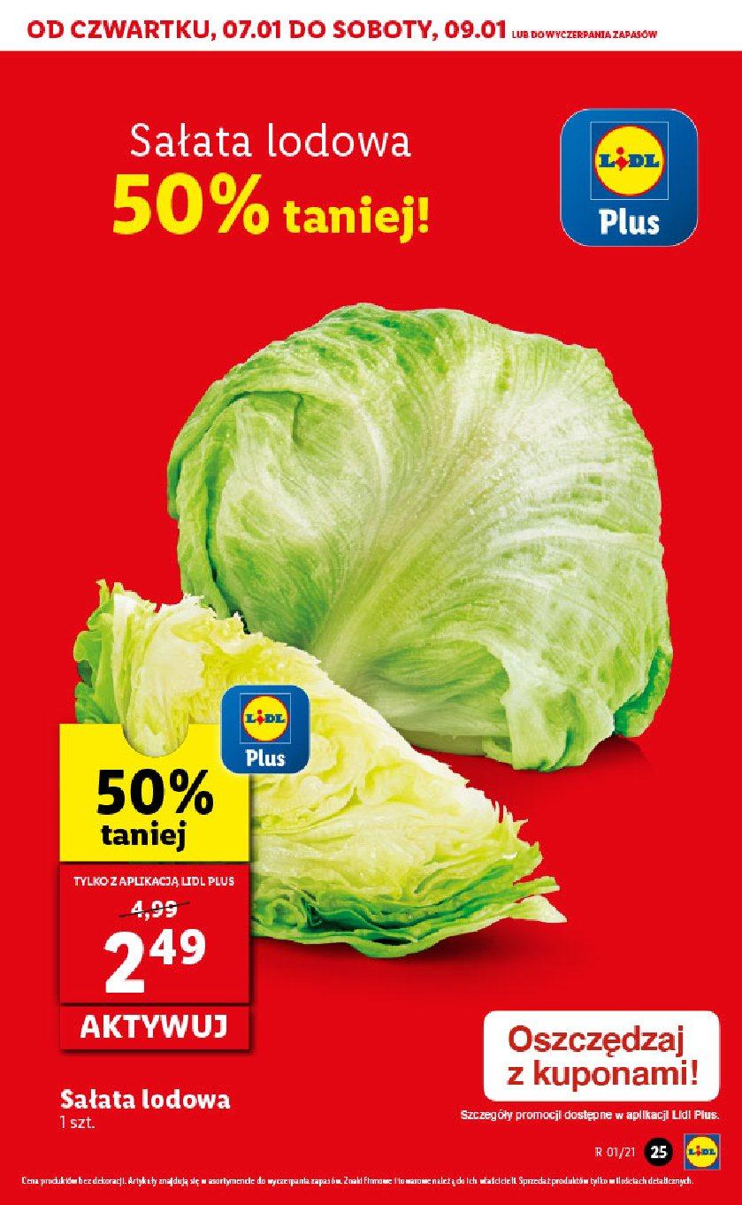 Gazetka promocyjna Lidl do 09/01/2021 str.25