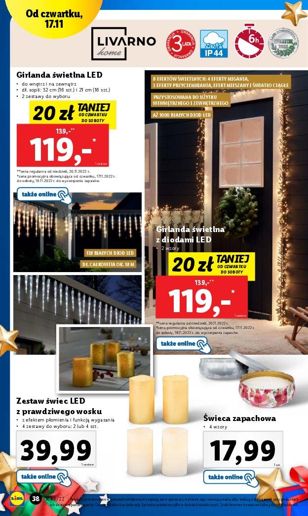 Gazetka promocyjna Lidl do 19/11/2022 str.38