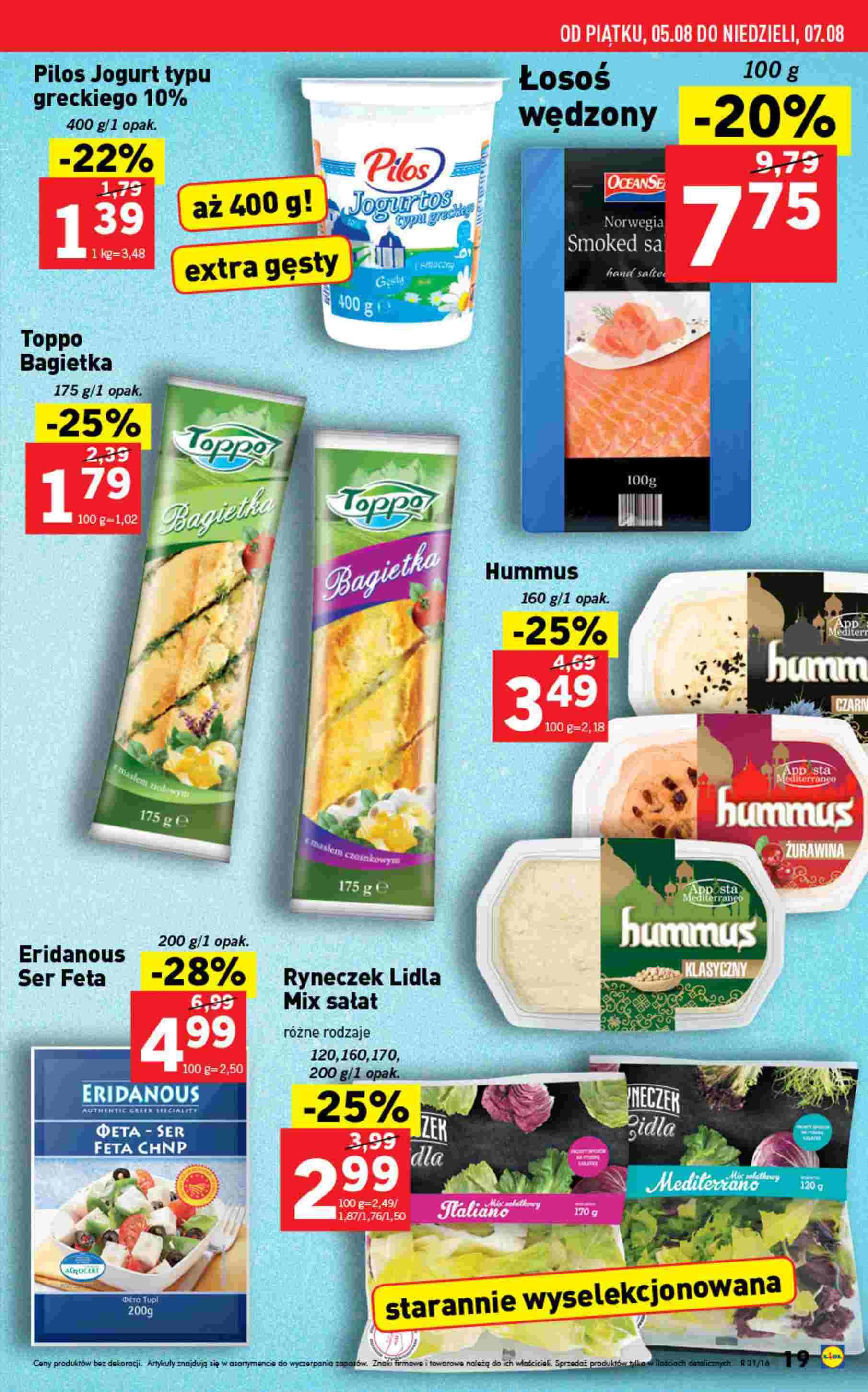 Gazetka promocyjna Lidl do 07/08/2016 str.19