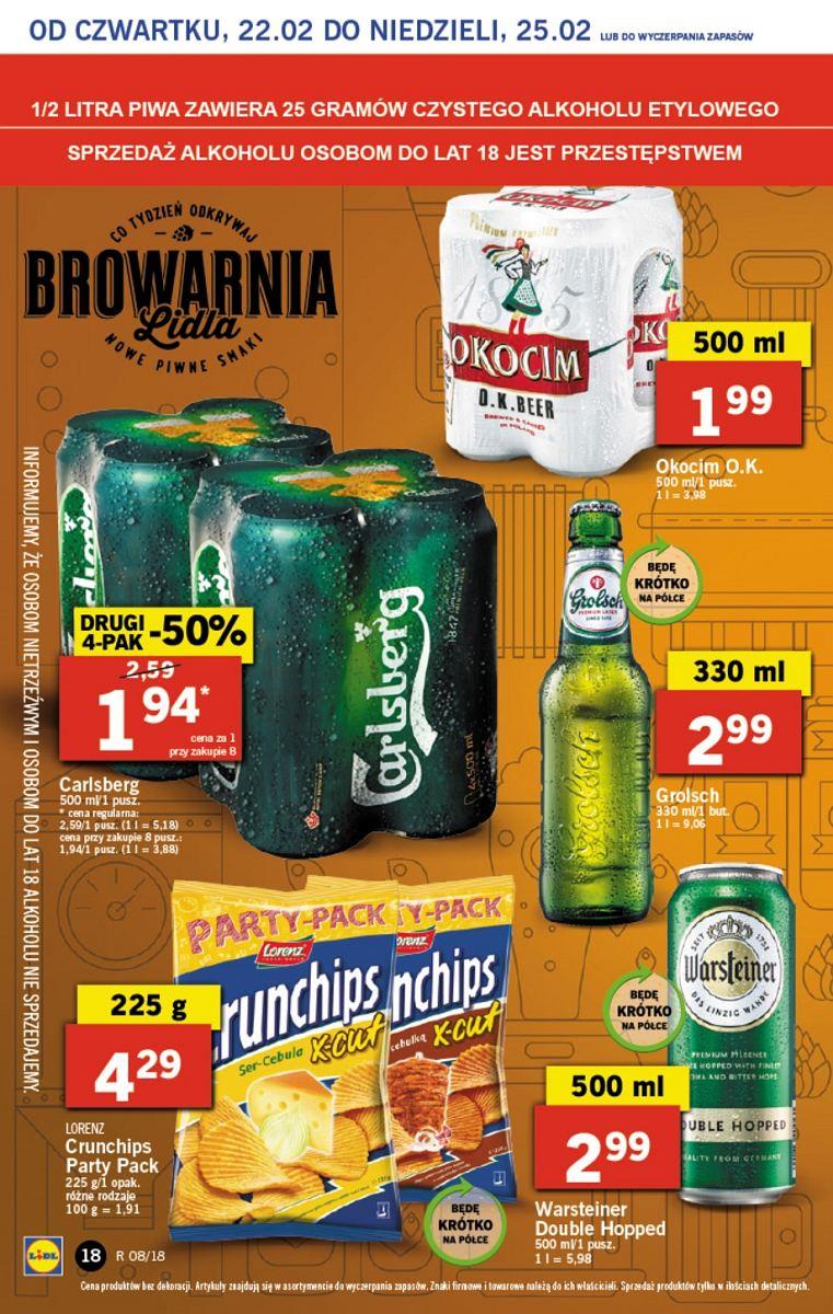 Gazetka promocyjna Lidl do 25/02/2018 str.18