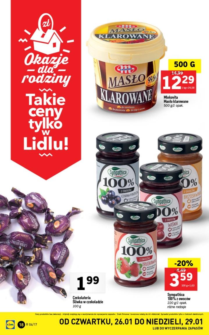 Gazetka promocyjna Lidl do 29/01/2017 str.18