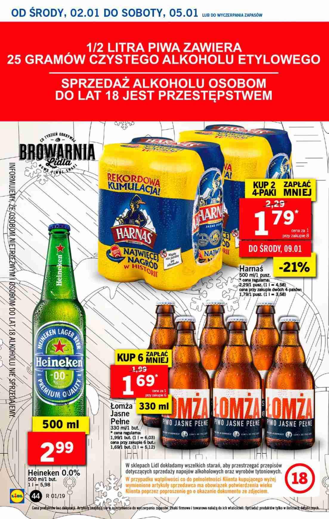 Gazetka promocyjna Lidl do 05/01/2019 str.44