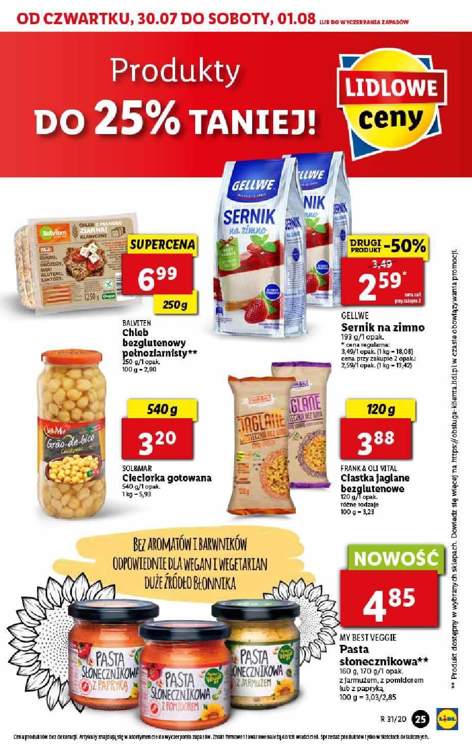 Gazetka promocyjna Lidl do 01/08/2020 str.25