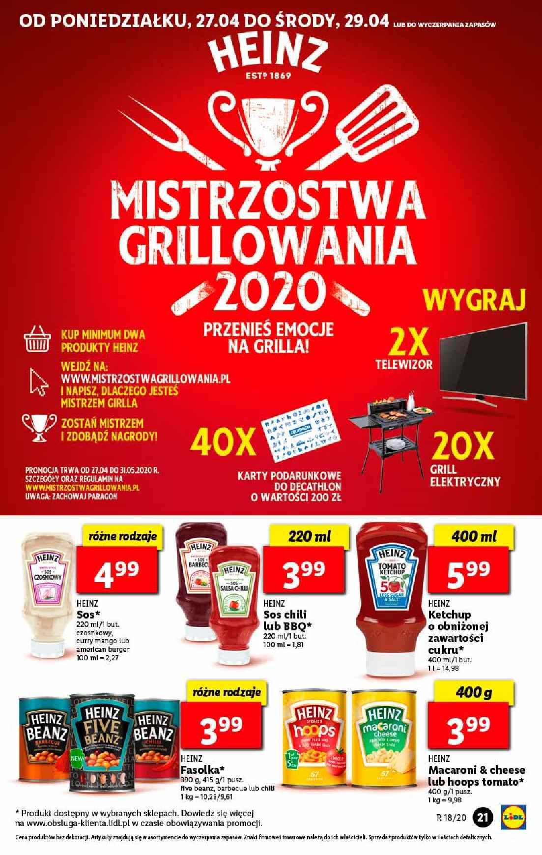 Gazetka promocyjna Lidl do 29/04/2020 str.21