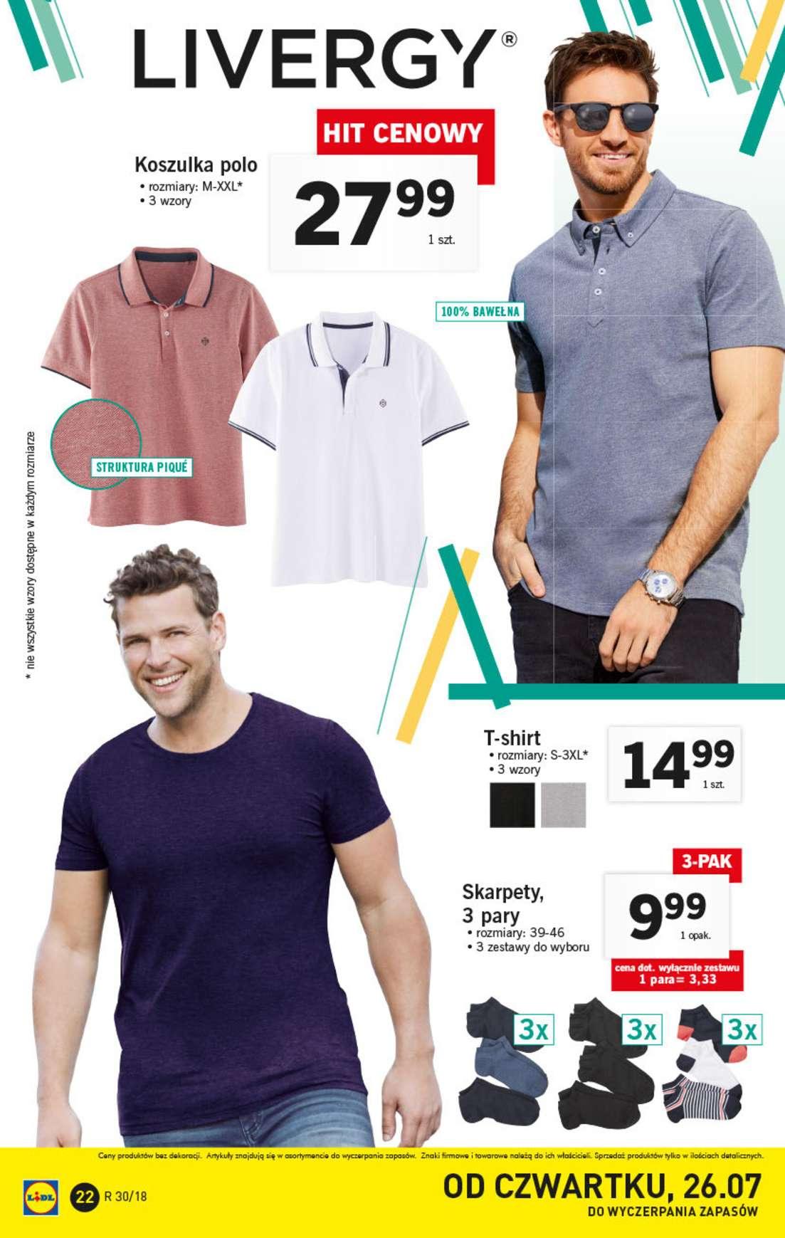 Gazetka promocyjna Lidl do 29/07/2018 str.22