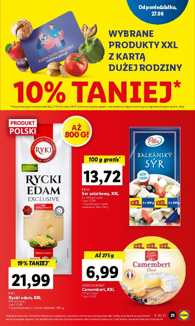 Gazetka promocyjna Lidl do 29/06/2022 str.21