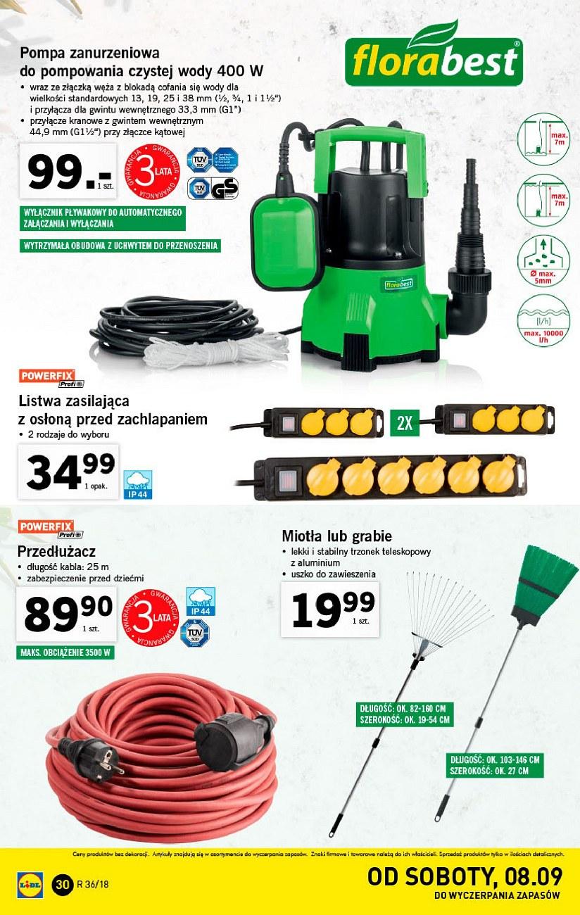 Gazetka promocyjna Lidl do 08/09/2018 str.30