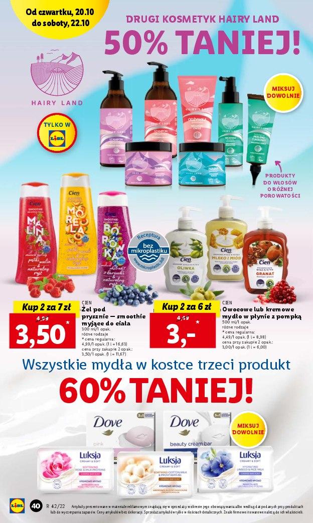 Gazetka promocyjna Lidl do 22/10/2022 str.40