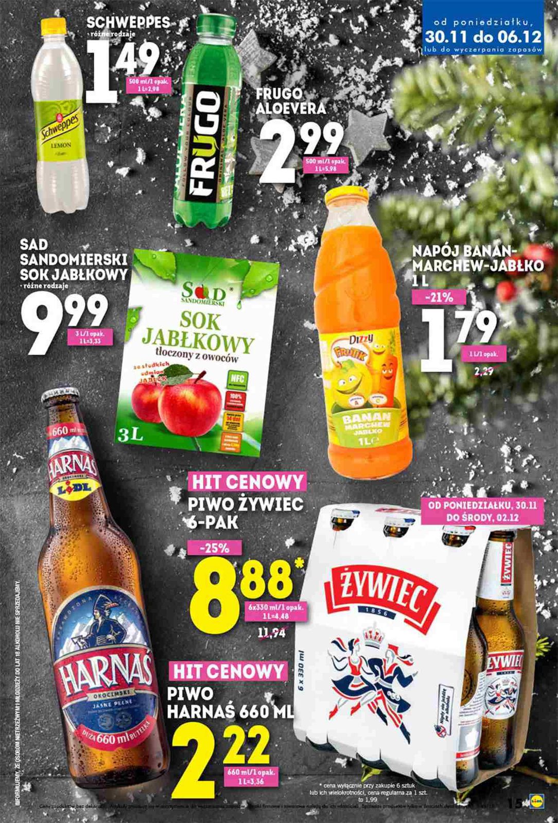 Gazetka promocyjna Lidl do 06/12/2015 str.15