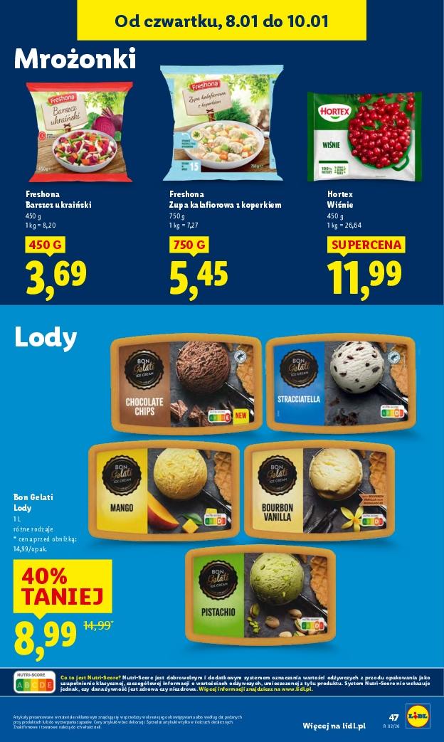 Gazetka promocyjna Lidl do 10/01/2026 str.47
