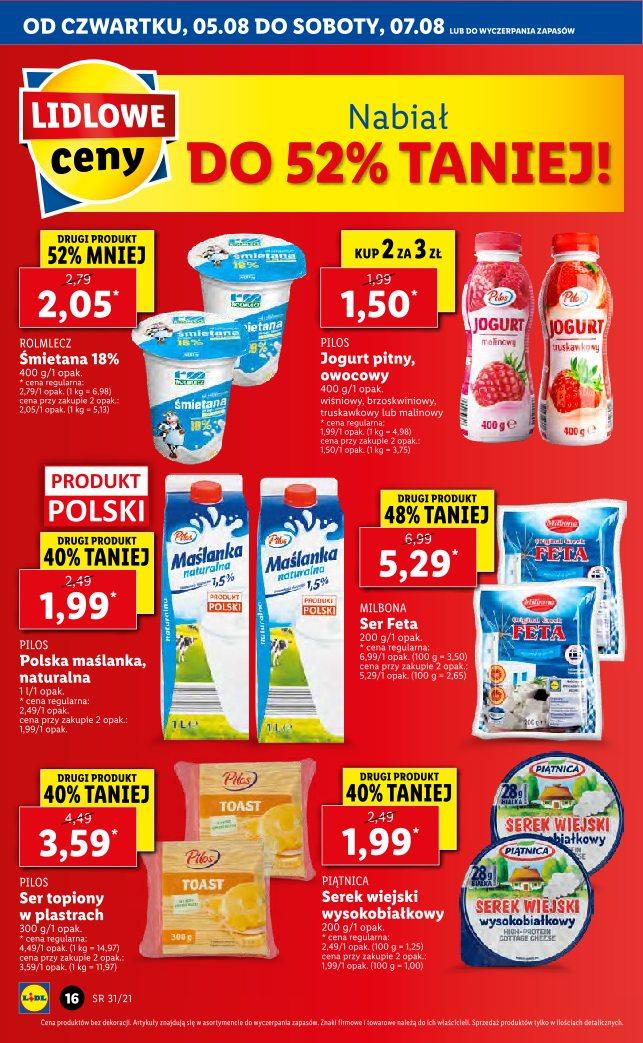 Gazetka promocyjna Lidl do 07/08/2021 str.16