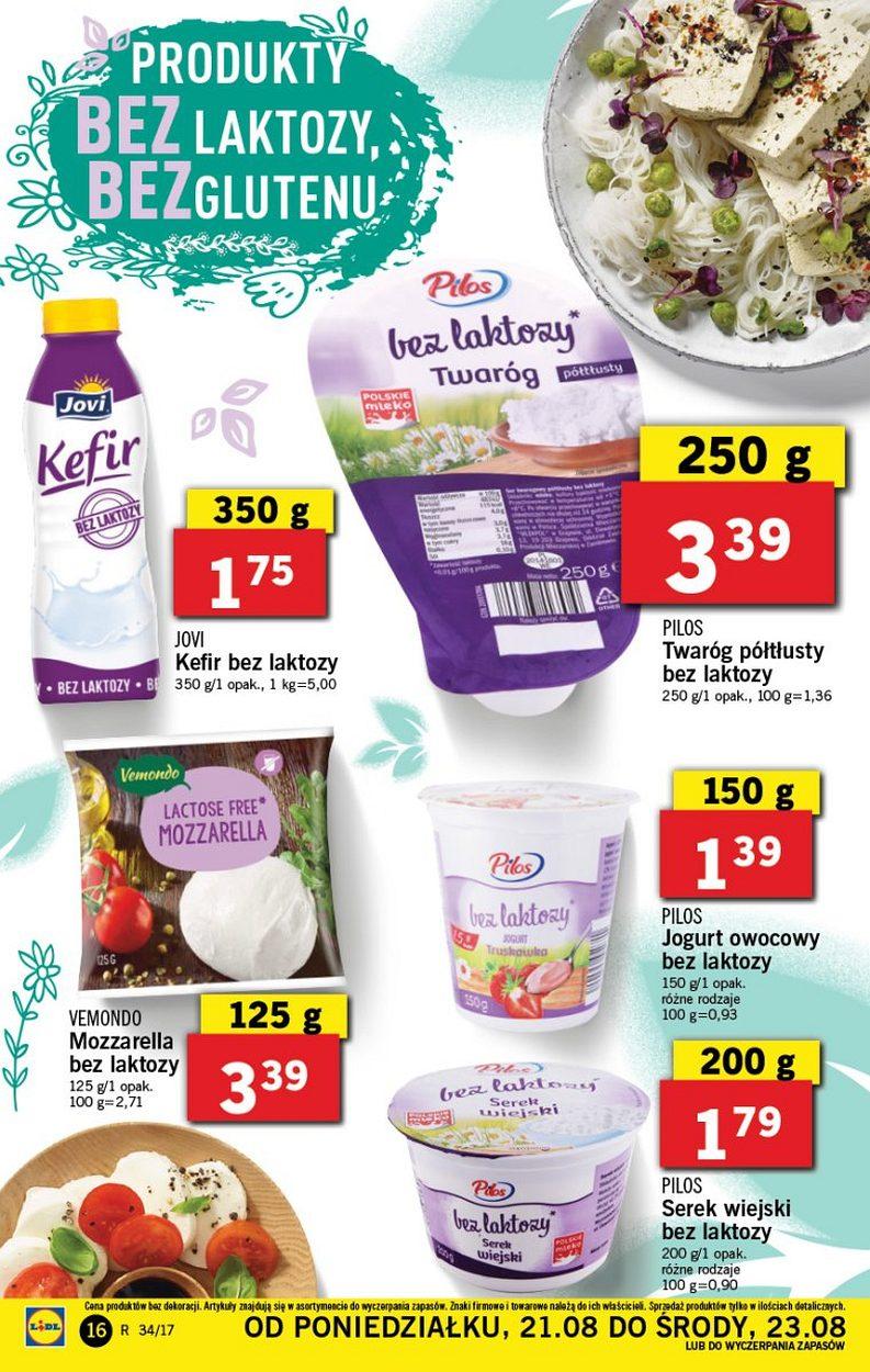 Gazetka promocyjna Lidl do 23/08/2017 str.16