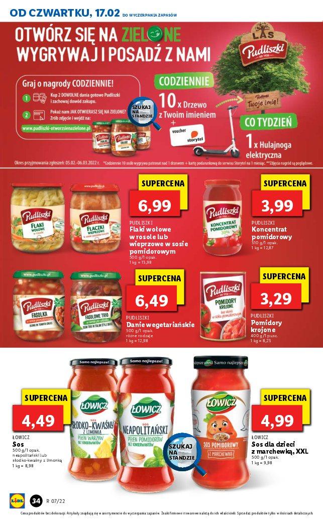 Gazetka promocyjna Lidl do 19/02/2022 str.34