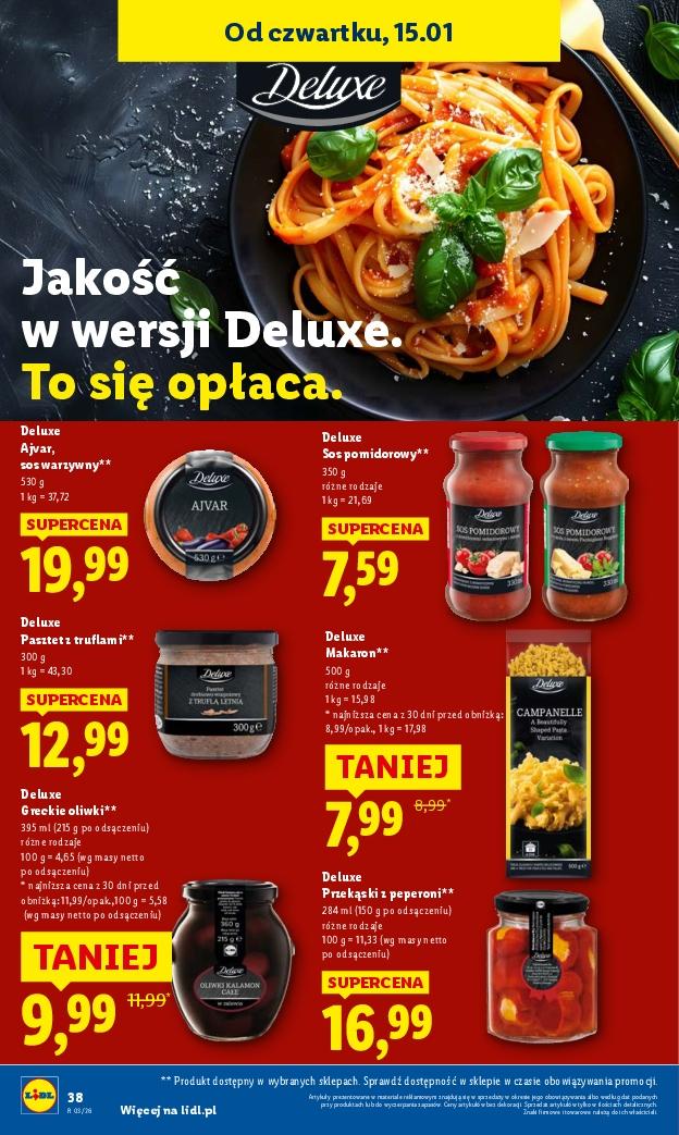 Gazetka promocyjna Lidl do 17/01/2026 str.38