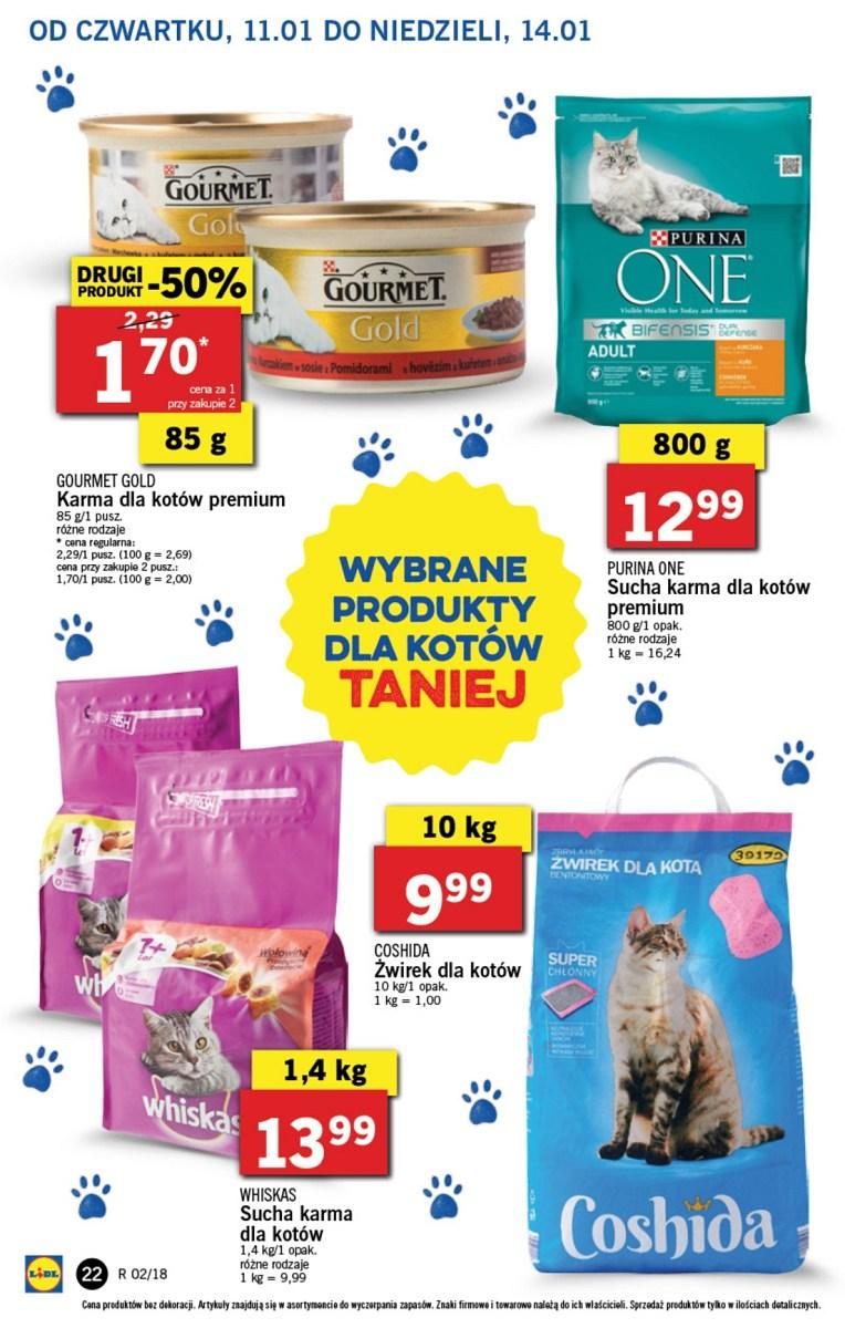 Gazetka promocyjna Lidl do 14/01/2018 str.22