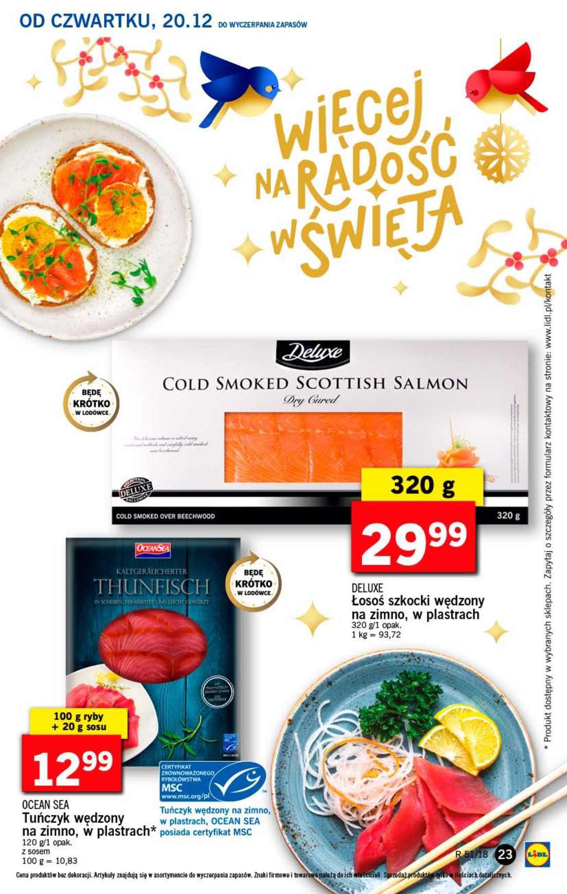 Gazetka promocyjna Lidl do 23/12/2018 str.23